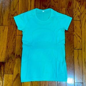 Lululemon Swiftly Tech Short Sleeve Beautiful Teal Size 8 Top Never Worn